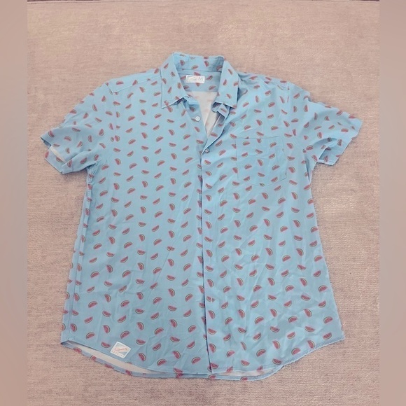 COPY - Watermelon Performance Button Down by Bermies - Picture 1 of 4